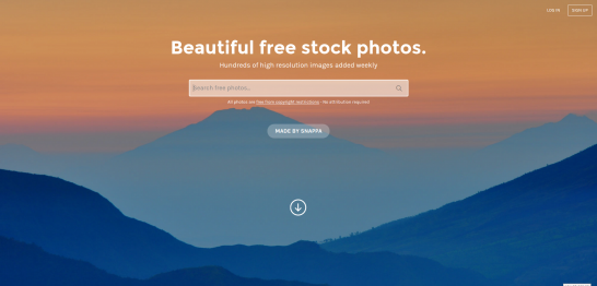 stocksnapio provide professional images which can filtered by date uploaded, popularity and most "favourited"